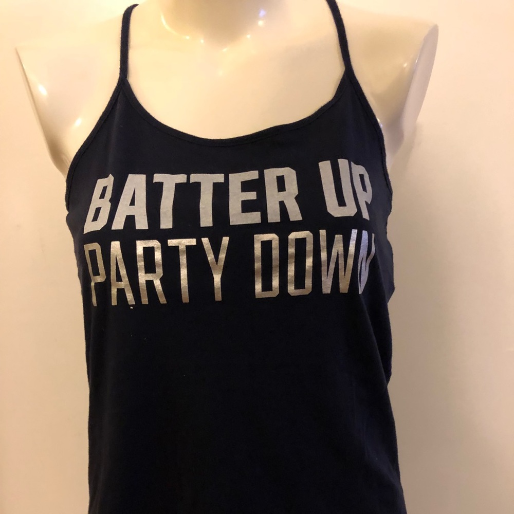 yankees pink tank top